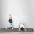 thumbnail image 6 of BalanceFrom 2-Pack 10ft x 4ft x 2in 4-Panel All-Purpose Folding Gymnastics Mat, Gray, 6 of 12