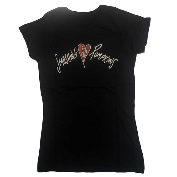 The Smashing Pumpkins Ladies T-Shirt: Gish Heart (Large)