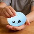 thumbnail image 5 of Realistic Steamed Bun Squishy Toy – Ultra-Soft Silicone Fidget for Stress Relief & Anxiety – Cute Bao Dumpling Squeeze Ball for Desk Decor, Office Calm & Sensory Play,Blue, 5 of 6