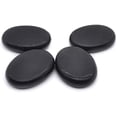 thumbnail image 2 of Pack Of 4 Professional Massage Hot Stones, Natural Thermal Basalt For Hydrotherapy, Massage Therapy And Relaxation, 2 of 4
