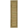 thumbnail image 1 of Unique Loom Edinburgh Border Design Rug 2' 7 x 10' Runner Brown/Beige, 1 of 2