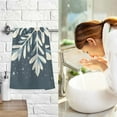 thumbnail image 7 of Hand Draw Snowflake Christmas Cotton Face Towel Soft Hand Towel Absorbent Bathroom Towel for Kitchen Hotel, 7 of 7