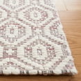 thumbnail image 3 of SAFAVIEH Marbella Fabiana Geometric Runner Rug, Pink/Ivory, 2'3" x 9', 3 of 10