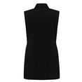 thumbnail image 7 of Geyoo Womens Long Vests Sleeveless Open Front Cardigan Layering Vest with Side Pockets, 7 of 7
