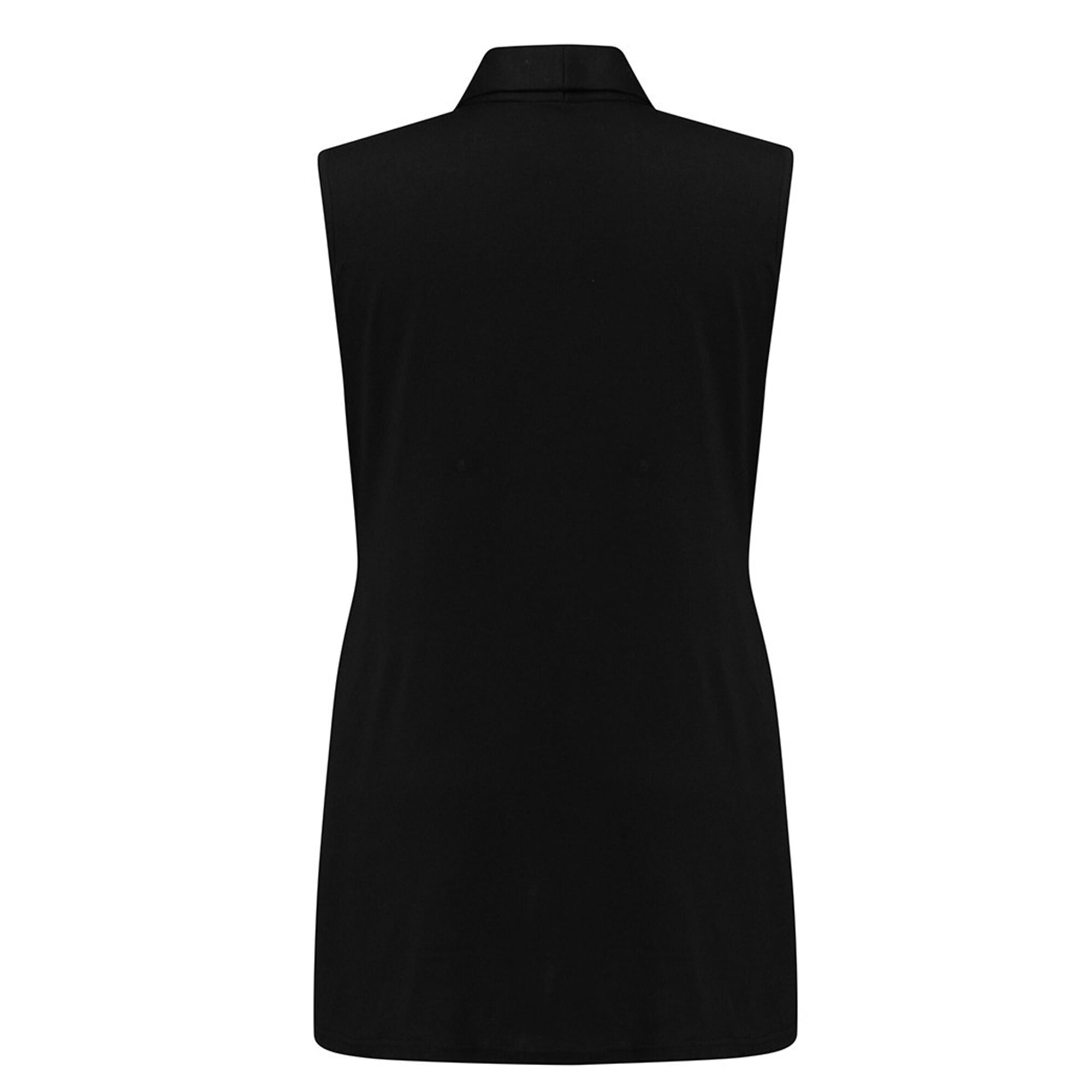 Black sleeveless vest deals
