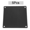 thumbnail image 1 of Cover 5Pcs 12x12cm PC Computer PVC Fan Cover Dust proof Storage Bag Black, 1 of 7