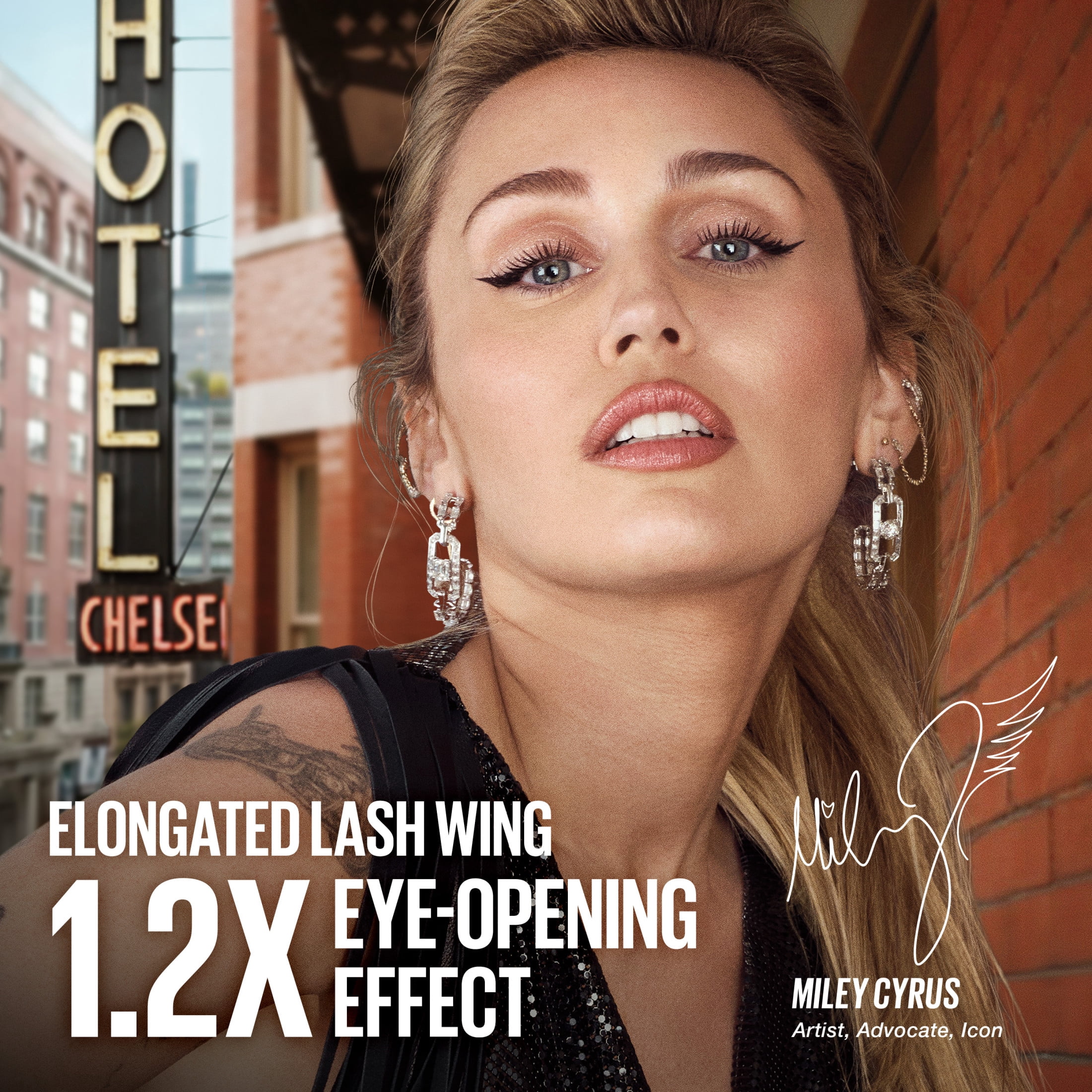 Maybelline Dream Wing Mascara, Washable Mascara, Blackest Black, 0.22 fl oz