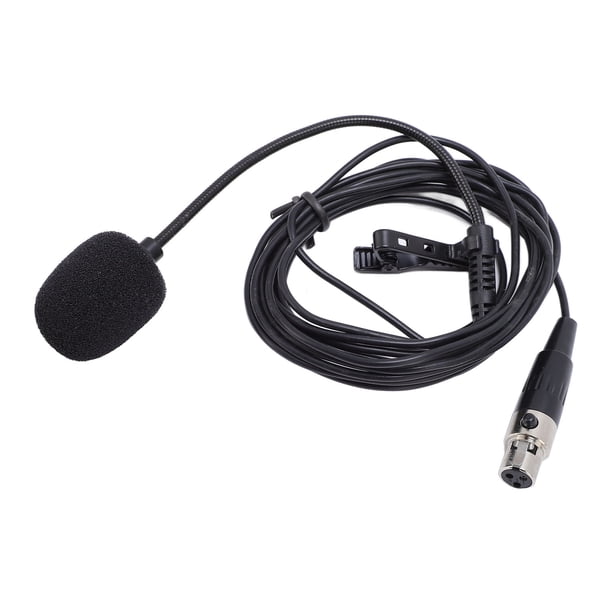 Micrófono Lavalier, Micrófono Lavalier Con Clip Retroalimentación Para Entrevistas