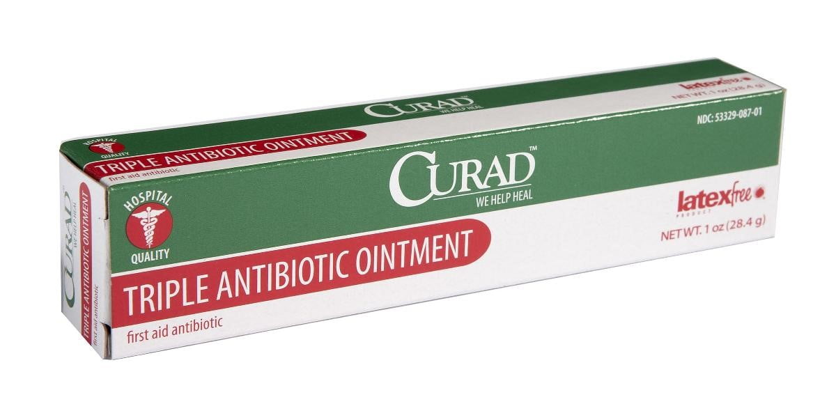 CURAD Triple Antibiotic Ointment1.000 OZ TRIPLE ANTIBIOTIC OIN 1 OZ