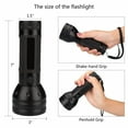 thumbnail image 4 of UV Flashlight Black Light, 51 LED 395 nM Ultraviolet Flashlight Perfect Detector for Pet (Dog and Cat ) Urine, Dry Stains and Bed Bug, Handheld Blacklight for Scorpion Hunting, 4 of 10