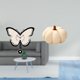 thumbnail image 2 of Reloj Decorativo De Acrílico Con Forma De Calabaza Y Mariposa, Sin Tictac, Y Cojín De Sofá De Felpa Para Oficina, Comedor, Habitación Infantil, Decoración De Dormitorio., 2 of 8