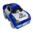 thumbnail image 1 of Light Up Car Track Toy Racing Track Accessories Compatible with Most Tracks (Blue Police Car), 1 of 6