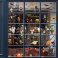 thumbnail image 5 of Calcomanías de Halloween YONGSHENG Murciélagos negros Araña Bruja Fantasma Esqueleto 108 piezas, 5 of 5