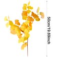thumbnail image 3 of Artificial Yellow Branches Fall Leaf Stems For Vase Decor Wedding Centerpiece Seasonal Home Decoration, 3 of 7