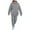 Dark Gray, variant on Women's Oversized Hoodie & Sweatpants Set - Cozy Matching Loungewear Tracksuit with Kangaroo Pocket