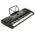 Hamzer 61Key Portable Digital Music Electronic Keyboard Piano with H Stand, Stool, Headphones