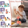 thumbnail image 2 of Animal Soft Glue Digital Color Cognitive Building Blocks Educational Toy \:, 2 of 8