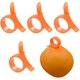 thumbnail image 1 of Peladores de cítricos de naranja, 4 peladores redondos de plástico (fruta cítrica) cortador fácil de cortar Fokelyi WMPH-489-1, 1 of 7