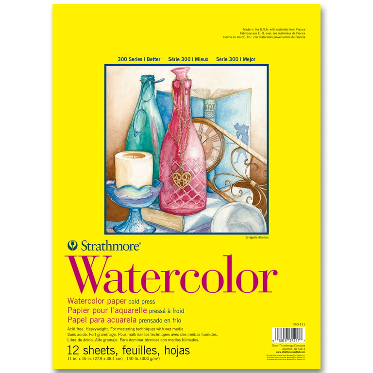 The Crafters Workshop 8.5x11 Watercolor Paper Pack