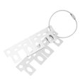 thumbnail image 1 of Acier Inoxydable Alcool Poêle Cross Stand Ultra Léger Camping Poêle Étagère Accessoire, 1 of 7