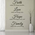 thumbnail image 6 of Usloyux Home Living Room Wall Decals, English Quote Stickers for Home Office Classroom Decor, Vinyl Decorative Lettering, Easy Peel and Stick Application, Modern Wall Art for Bedroom Nursery Kitchen, 6 of 7