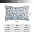 thumbnail image 2 of Matuu cute Mushroom Village for Premium Pillowcase Stuffer Rectangular Bedding Throw Pillowcase (Pillow core not included)-16"x24", 2 of 6