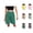 Green, variant on Bermuda Shorts for Women Summer High Waisted Wide Straight Leg Business Casual Work Shorts with Pockets