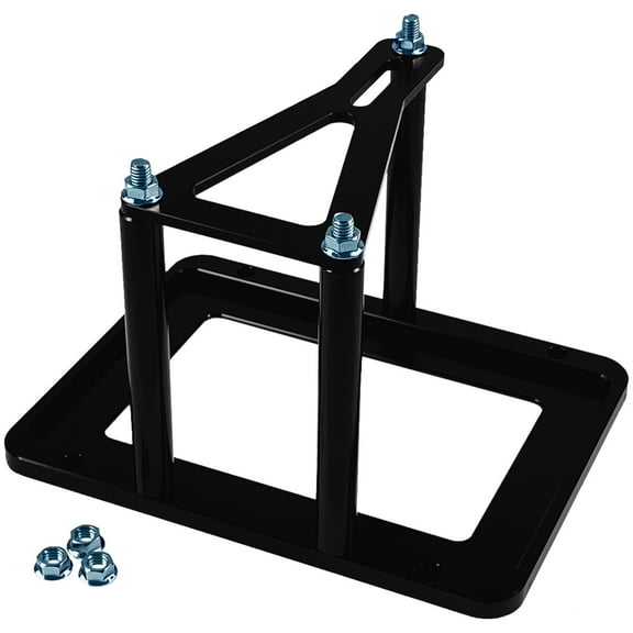 Universal Battery Tray Hold Down Trunk Battery Relocation Box Billet Aluminum For Optima Race Racing Mount Red Yellow Blue Top 34 34/78, D34 D34/78, 34M D34M Battery Mount