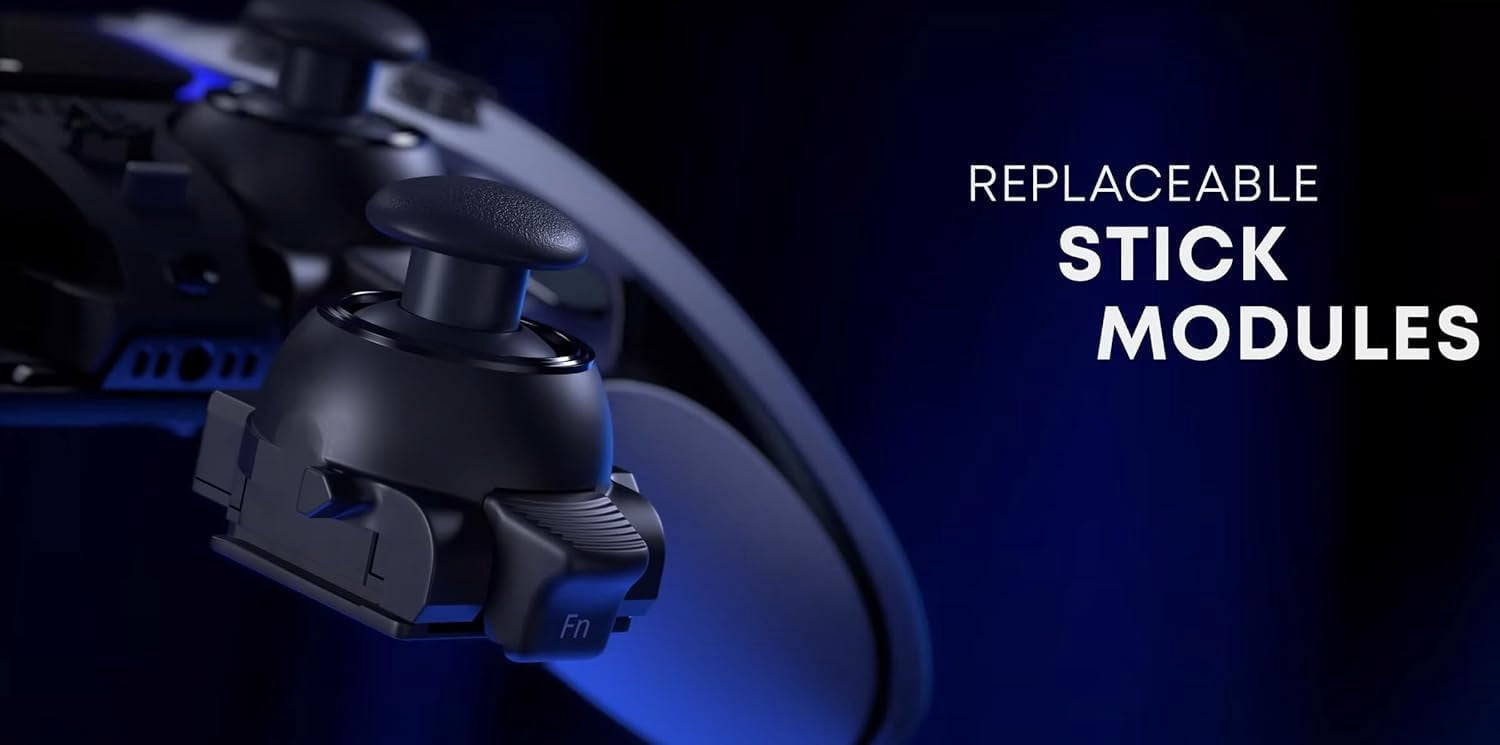 DualSense Edge Stick Module Joystick Replacement Kit for Dual Sense PS5 Pro Controller, Bulk Packaging