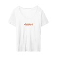 thumbnail image 3 of Camisas de manga corta para mujer, camiseta básica con cuello redondo, suave, cómoda, estampada, informal, de verano, para caminar, uso diario S, 3 of 8