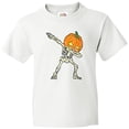 thumbnail image 3 of Inktastic Halloween Dabbing Great Pumpkin Skeleton Youth T-Shirt, 3 of 5