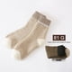 thumbnail image 4 of Toystoory 3 pares de calcetines de lana de invierno gruesos y cálidos calcetines de punto acogedores calcetines de lana calcetines casuales para hombres y Juegos de servir café y té Toystoory HA039141-00, 4 of 6