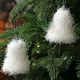 thumbnail image 5 of Christmas Decorations Christmas Tree Ornaments Small Pendants White Gift Boxes Five Pointed Star Pines Cones Bells Hanging Accessories, 5 of 6