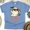CarolinaBlue, variant on Boo Thang Energy Ghost Graphic Tee | Cute Bubble Tea Shirt for Women, Navy, Size S