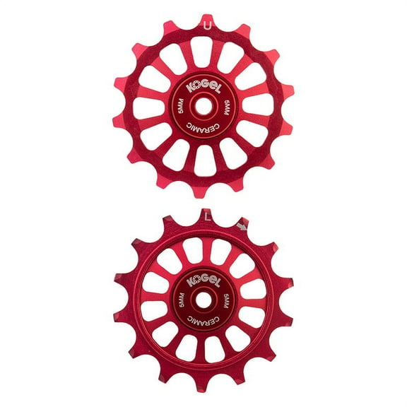 Kogel Derailleur Pulley Hybrid Ceramic Shimano 12sp Red