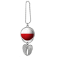 thumbnail image 1 of Polonia bandera nacional Copa Mundial de futbol Colgante de ala, 1 of 3