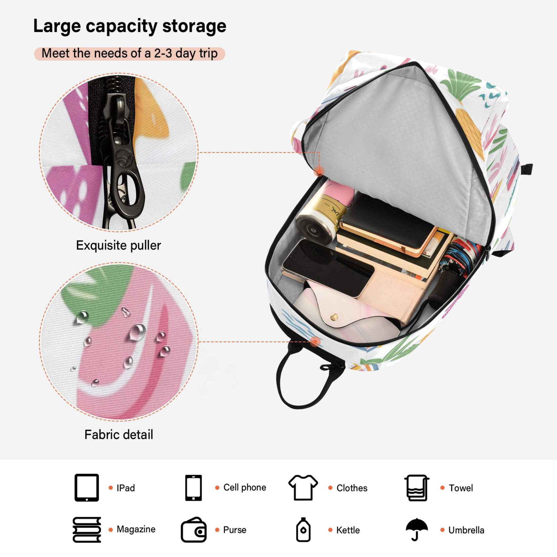 2 Racquet Holder Tennis Backpack Tennis Racket Covers Gym Bags Summer Beach