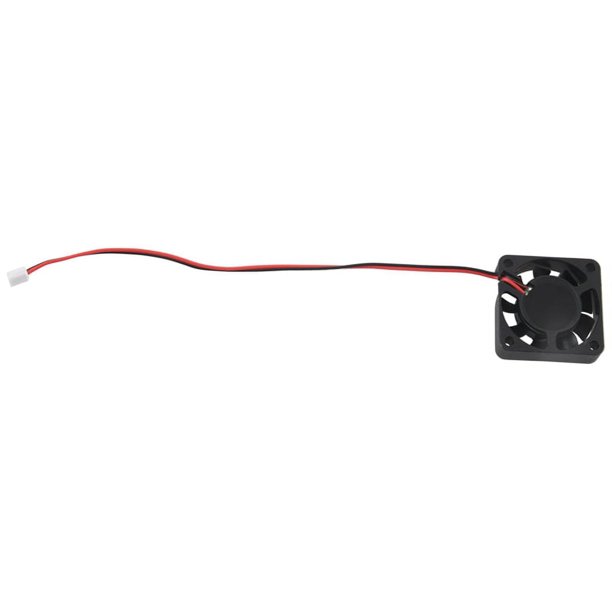 Ventilador de refrigeración con cojinetes de manguito sin escobillas ckepdyeh de 40 mm x 10 mm, 0,12 A, 2 pines, 5 V CC