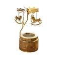 thumbnail image 4 of Elegante candelabro giratorio, portavelas, adorno para decoración de festivales, fiestas y restaurantes. Caballo, 4 of 9