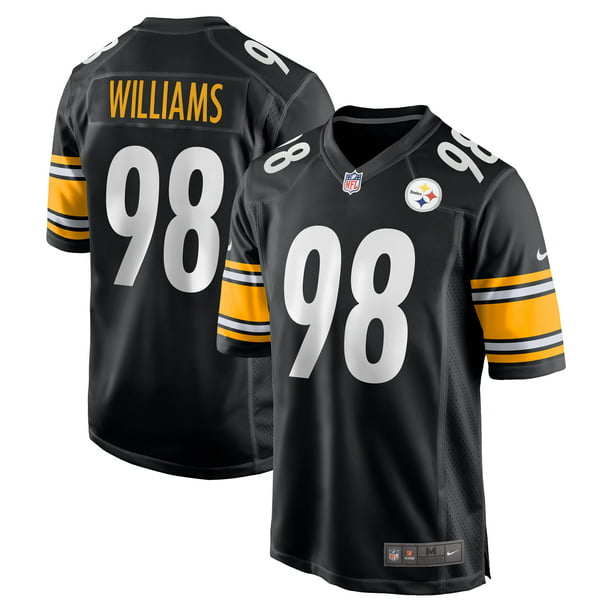 التيمم Men's Pittsburgh Steelers #98 Vince Williams Black Anthracite 2016 Salute To Service Stitched NFL Nike Limited Jersey التيمم
