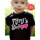 thumbnail image 1 of Mini's Girl" Soft Cotton Short Sleeve T-Shirt for Youngsters Girls - Cute Heart Print, Comfortable & Casual Summer Tee, Machine Washable, Loose Fit, Black, Youngsters Girls Clothes, 1 of 6