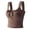 WenDA03_Coffee, variant on Cropped Tank Tops for Women Trendy Slim Fit Tie Bustier Wide Strap Sleeveless Cami Shirts Going Out Crop Tops for Women Summer Clothes Yellow, M