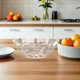 thumbnail image 2 of ColoMX 1 PC Hermosa Ensalada Bowl Porridge Bowl Ramen Bowl Oat Round (Transparente), 2 of 7