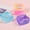 Clear, variant on Sktrjpolfis 4pcs Transparent Ice Cubes Fidget Toys, Soft TPR Stress Relief for Adults