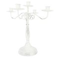 thumbnail image 4 of Candelabro de Metal de 5 Brazos Portavelas de Hierro Antióxido E Impermeable Portavelas Decorativo de Lujo Para Hotel Desherbo, 4 of 14