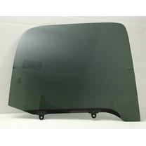 Passenger Right Side Rear Door Window Door Glass Compatible with Toyota Tacoma Pickup 4 Door Crew Cab 2001-2004