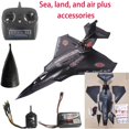 thumbnail image 2 of Gran tamaño, mar, tierra y aire, Plus, Ares J-11, avión de combate, Motor propulsor, timón y accesorios para la nariz, regalos de juguete, 2 of 4