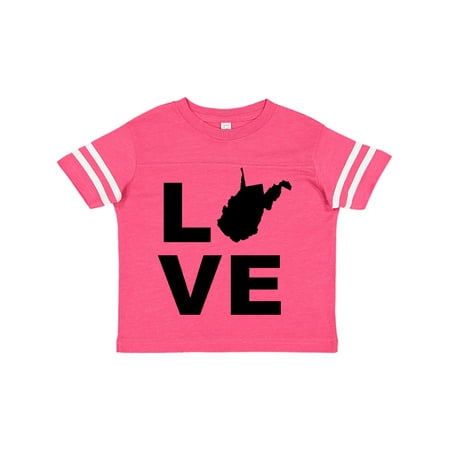

Inktastic Love West Virginia Gift Toddler Boy or Toddler Girl T-Shirt