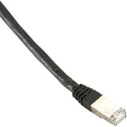 Black Box Cat6 400-MHz, Shielded, Solid Backbone Cable (FTP), Plenum, Black, 5-ft. (1.5-m)