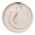 thumbnail image 1 of Plato de Ensalada Thyme & Table de Cerámica Diseño Marmol Apto para Microondas Color Gris, 1 of 4